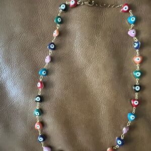 Colorful Evil Eye Necklace
